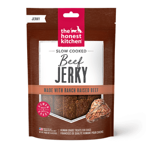 The Honest Kitchen Slow Cooked Beef Jerky Dog Treats, 5.6 Oz