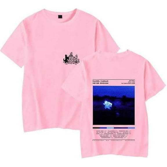Daniel Caesar Merch T-shirt Classic Fashion Short Sleeve Men And Women Summer Street Wear