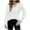 White, variant on Uaswgudfs Womens Tops V Neck Long Sleeve Shirts for Women Fall Fashion Eyelet Tunics Casual Black Blouses L