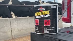 Starbar QuikStrike Fly Bait Spray, 1 lb – Quick-Acting House Fly Killer for Barns, Coops & Stables