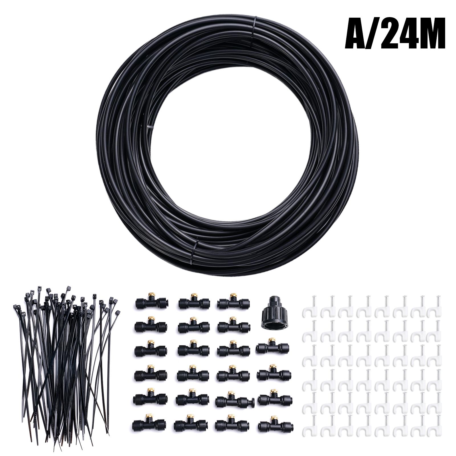 GEKUPEM Patio Misters for Cooling Outdoor 100ft/ft 80misters for
