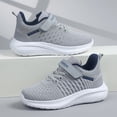 thumbnail image 6 of enyan Boys Shoes Running Shoes Lightweight Sport Girls' Athletic Shoes (Toddler/Little Kid/Big Kid) Grey,13, 6 of 7