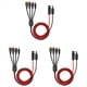 thumbnail image 1 of 3X Divisor de Cable de Extensión de Conector de Panel Solar 4 en 1 para Conector Anderson Adaptador de CC Enchufe de Alimentación Conector Hembra, 1 of 7