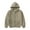 Khaki, variant on GYRATEDREAM Boys Girls Hoodies Hooded Sweatshirts Solid Fleece Zip-Up Classic Full Zipper Top Plush Cotton Jacket for 1-10Y