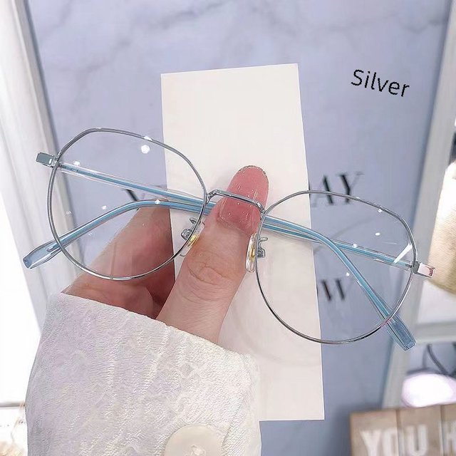 Adecuado para cara pequeña, montura de gafas para miopía multilateral, montura pequeña femenina, adecuada para múltiples escenarios, montura de gafas antiradiación de rayos azules