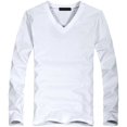 thumbnail image 1 of REDHOTYPE Men's Slim Fit Stretch Long Sleeve T-Shirt, 1 of 2