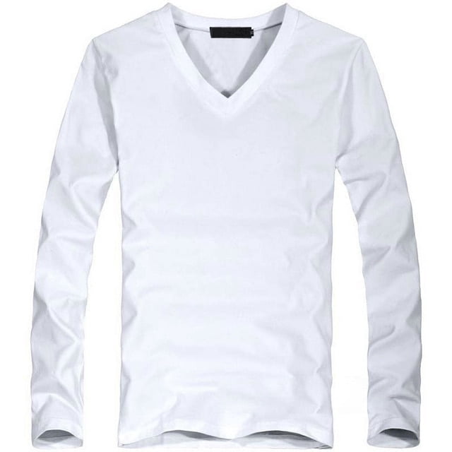 REDHOTYPE Men's Slim Fit Stretch Long Sleeve T-Shirt