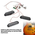 thumbnail image 3 of Electric Guitar Pickup, Copper Wire Electric Guitar Single Coil Pickup Easy To Install  for ST Panel for Public Performances Training, 3 of 7