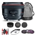 thumbnail image 2 of Canon EF 50mm F/1.2L USM Lens (1257B002) + Filter Kit + Cap Keeper + More(International Model), 2 of 7