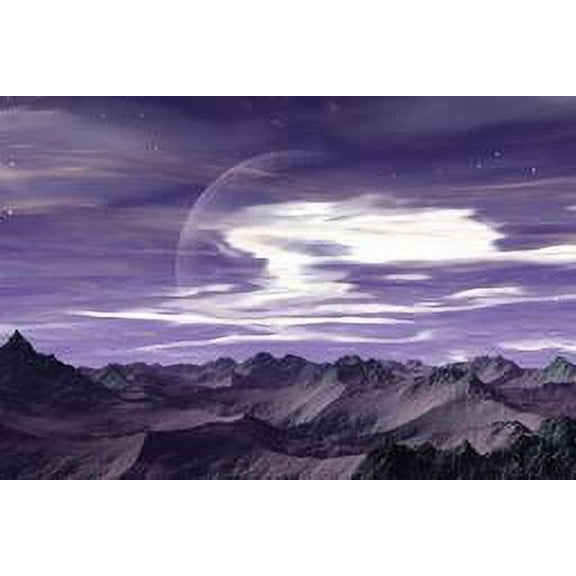 Mystery Planet Wall Decal