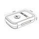 thumbnail image 3 of Dispensador de cajas de huevos apilables de color blanco para cocina, frigorífico, caja para guardar huevos, cajones con ruedas, caja para guardar huevos, fácil de limpiar, 3 of 5