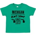 thumbnail image 3 of Inktastic Michigan Awesome Since 1837 Boys or Girls Baby T-Shirt, 3 of 5