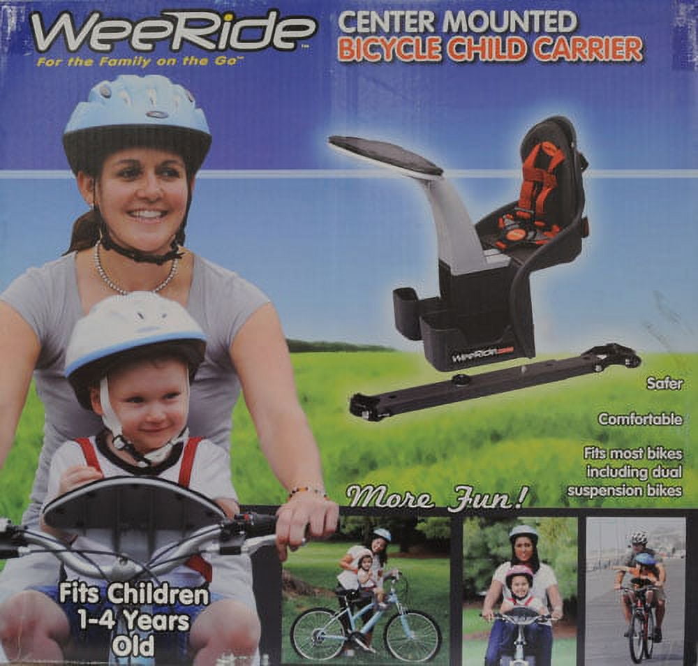 Weeride center mounted child carrier sale