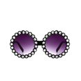 thumbnail image 2 of Kmbangi Kids Round Sunglasses, Bling Rhinestone Frame UV400 Protection Sunglasses for Girls Boys, 2 of 5