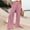 Pink, variant on Hauaitttt Womens Wide Leg Pants Summer Casual High Waisted Palazzo Pants Baggy Beach Trousers with Pocket Loose Casual Pants for Women plus Size Womens plus Size Casual Pants 3x Dress Pant Women