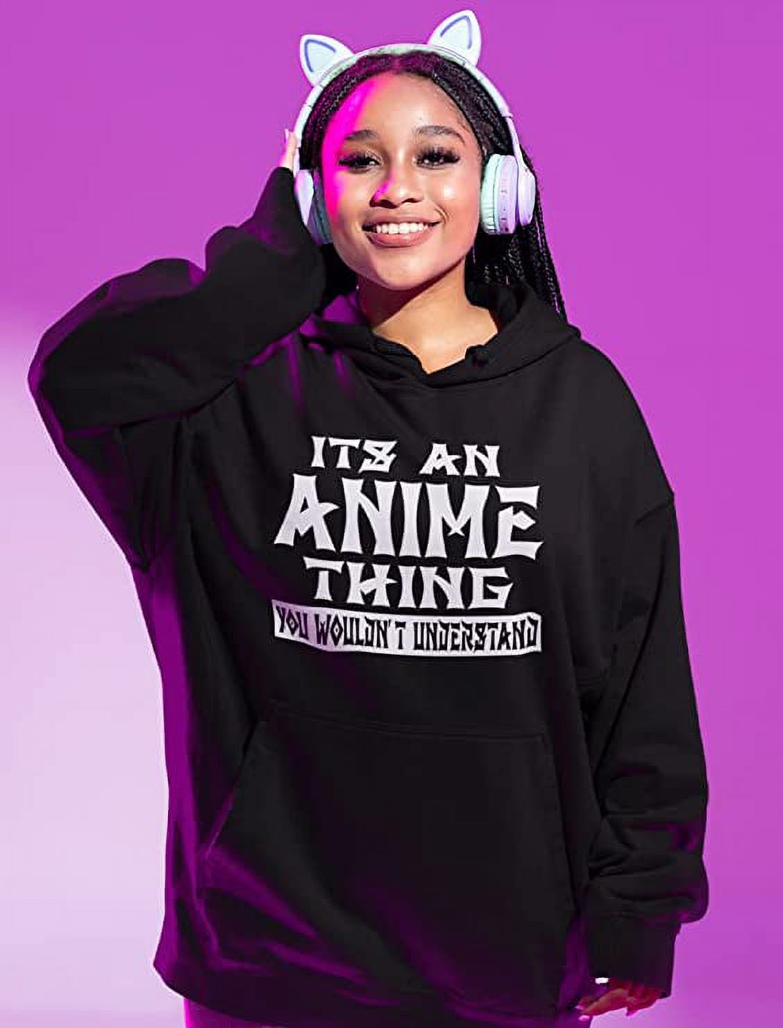 Tstars Men's Anime Lover Graphic Hoodie - It's an Anime Thing You Wouldn't Understand Design - Ideal for Anime Enthusiasts - image 5 of 8