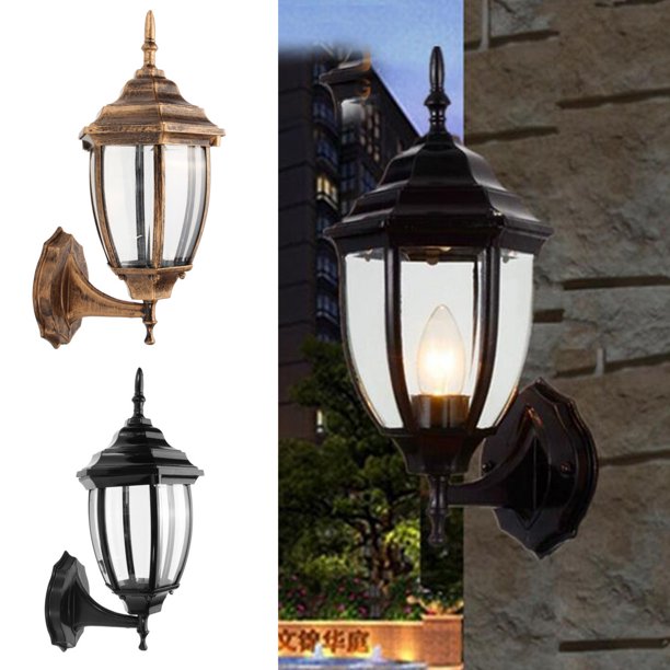 Outdoor Exterior Wall Up Lantern,Traditional Porch Patio