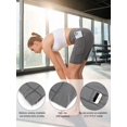 thumbnail image 4 of Deago Yoga Shorts for Women High Waist Workout Shorts Tummy Control Running Biker Shorts with Side Pockets (Gray, XXL), 4 of 7