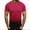 Hot Pink, variant on Lilgiuy Beach Shirts for Men New Regular Plus Size Gradient Color Short Sleeve Tees Summer Casual Round Neck Shirt for Hawaiian Swimming Pool(S-5Xl)