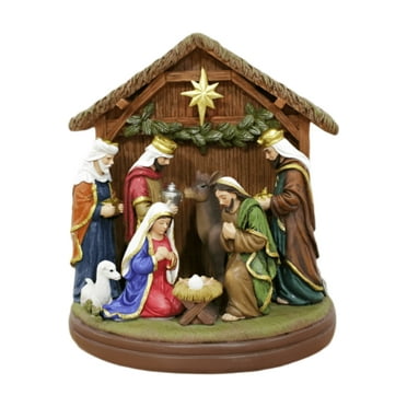 Shop our 7" Radiant Nativity Scene Statue Figurine