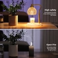 thumbnail image 6 of NeatGlow Candle Warmer Lamp with Timer & Dimmer, Adjustable Height, 3 Bulbs Included – Gift for Home Decor, 6 of 10