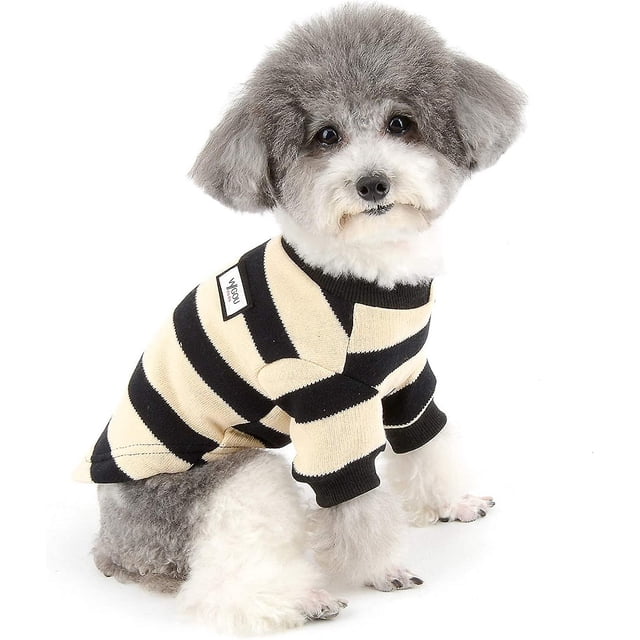 Suéter suave del perro del algodón, ropa del animal doméstico del abrigo de invierno