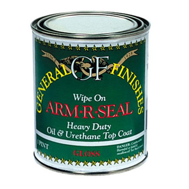 General Finishes Arm R Seal Top Coat, Gloss, Pint
