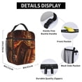 thumbnail image 4 of Mortal Kombat Lunch Bag Reusable Lunch Tote Bag Insulated Portable Lunch Box For College Work Office Picnic 10x8x4 Inch, 4 of 9