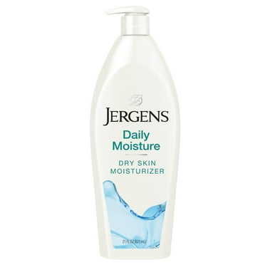 Jergens Daily Moisture Body Lotion with Hydralucence Blend, Dry Skin Moisturizer, 21 fl oz