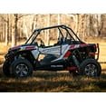 thumbnail image 2 of SuperATV Heavy Duty Nerf Bars for 2021+ Polaris RZR Trail 900 / S 900 / S 1000 (See Fitment)|Wrinkle Black|Made with 1.75" Steel Tubing|UV Resistant|Easy Bolt|On Mounting|NB-P-GEN1K-00#SATV, 2 of 5