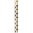 thumbnail image 3 of Ekena Millwork 94"H x 1/8"T Bridgeport Adjustable Acrylic Decorative Slat Wall Panel Kit, Gold Mirror (contains 11 Slats + 1 Straight Edge Starter Slat), 3 of 11