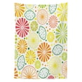thumbnail image 3 of Ambesonne Lemons Tablecloth Rectangular Table Cover, Tropical Clementine, 52"x70", Multicolor, 3 of 4