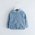 thumbnail image 2 of kamemir Baby Boy & Girl Fleece Jackets Kids Toddler Full Zip Hoodie Autumn Winter Sweater Outerwear Coat Lightweight Long Sleeve Warm Soft Jackets(18-24 Months,18-24 Months), 2 of 4
