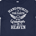thumbnail image 4 of Inktastic Handpicked for Earth By My Gramps in Heaven with Angel Wings Boys or Girls Baby T-Shirt, 4 of 5