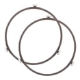 thumbnail image 4 of PAMINGONO Microwave Wheel Ring Microwave Turntable Holder Coffee Plastic 2Pcs 7In Round Support, 4 of 8