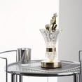 thumbnail image 3 of LED Crystal Vase Table Lamp with Built‑In Charging Port for Bedroom, Living Room, Hotel and Reading, 3 of 8