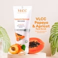 thumbnail image 2 of VLCC Papaya and Apricot Face Scrub, Facial Scrub, 2.82 oz, 2 of 7