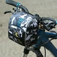 thumbnail image 2 of Foldable Cycling Bag, 19x14x9cm, Waterproof Polyester, for Bike Scooter Commuting, Large Capacity Storage, Lightweight & Portable, for Phone Tools Drinks, 2 of 7