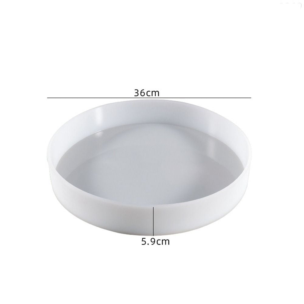 Round Table Crystal Epoxy Resin Molds Large Size Resin Mold - Temu