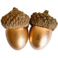 thumbnail image 3 of 50 Pcs Artificial Acorns Golden Acorn with Natural Acorn Cap Fake Acorn for Decoration Home House Kitchen Decor Christmas Decoration Fall Table Scatter Crafting Gold -, 3 of 5