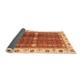 thumbnail image 2 of Ahgly Company Indoor Rectangle Oriental Orange Modern Area Rugs, 3' x 5', 2 of 4