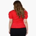thumbnail image 3 of Blusa peplum en talla extra, modelo 0412 (Rojo) rojo 42 Roman Fashion Blusa extra 0412, 3 of 5