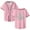 Pink, variant on Josiah Queen Mt Zion Merch Baseball Jersey Shirt V-Neck Women Men Short Sleeve Streetwear Clothes