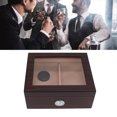 thumbnail image 4 of Wood Cigar Humidors, Moisturizing 50  Cigar Humidors  For Boyfriend, 4 of 8