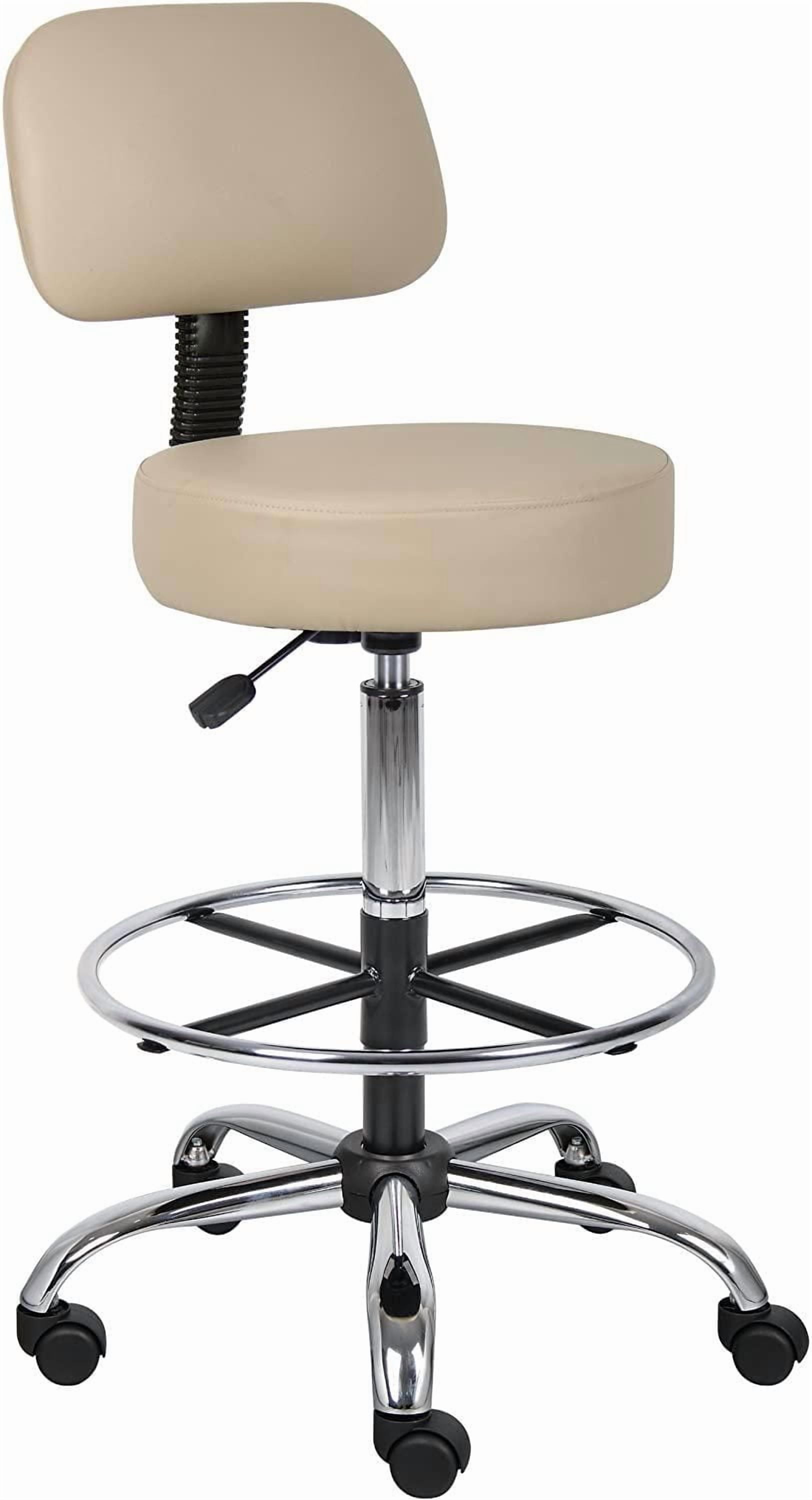 Nicer Furniture Caressoft Drafting Medical Stool