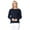 Navy, variant on YEMAK Women's Long Sleeve Crewneck Lightweight Casual Soft Knit Pullover Sweater MK8015-MAG-M