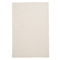 thumbnail image 1 of Colonial Mills Rug H141R096X132S Simply Home Solid - White 8 ft. x11 ft. Braided Rug, 1 of 1