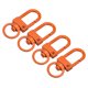 thumbnail image 1 of Giratorio Cierres Seguridad Gancho, 33x13mm Colorido Langosta Garra Cierre para Llaves Organización, Bricolaje Artesanía, Naranja, 4uds, 1 of 7