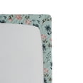 thumbnail image 3 of Ambesonne Botanical Fitted Sheet, Pastel Flowers Spring Art, King Size, Pale Blue and Rose, 3 of 5