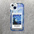 thumbnail image 3 of Funda transparente con pintura al óleo de arte de Van Gogh para Samsung Galaxy S24 Ultra S23 FE A14 A34 A54 A55 A15 A35 A53 S22 Plus S21 A16, 3 of 5